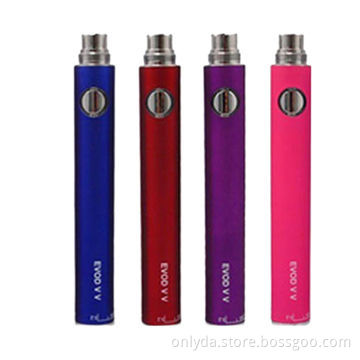 Kanger EVOD VV Batteries, Variable Voltage/Unique 5-click On/Off Protection/Short-circuit Protection